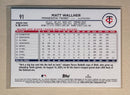 2024 Topps 91 Matt Wallner - Baseball