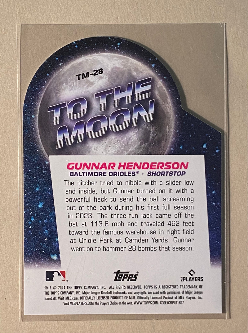 2024 Topps TM-28 Gunnar Henderson - Baseball