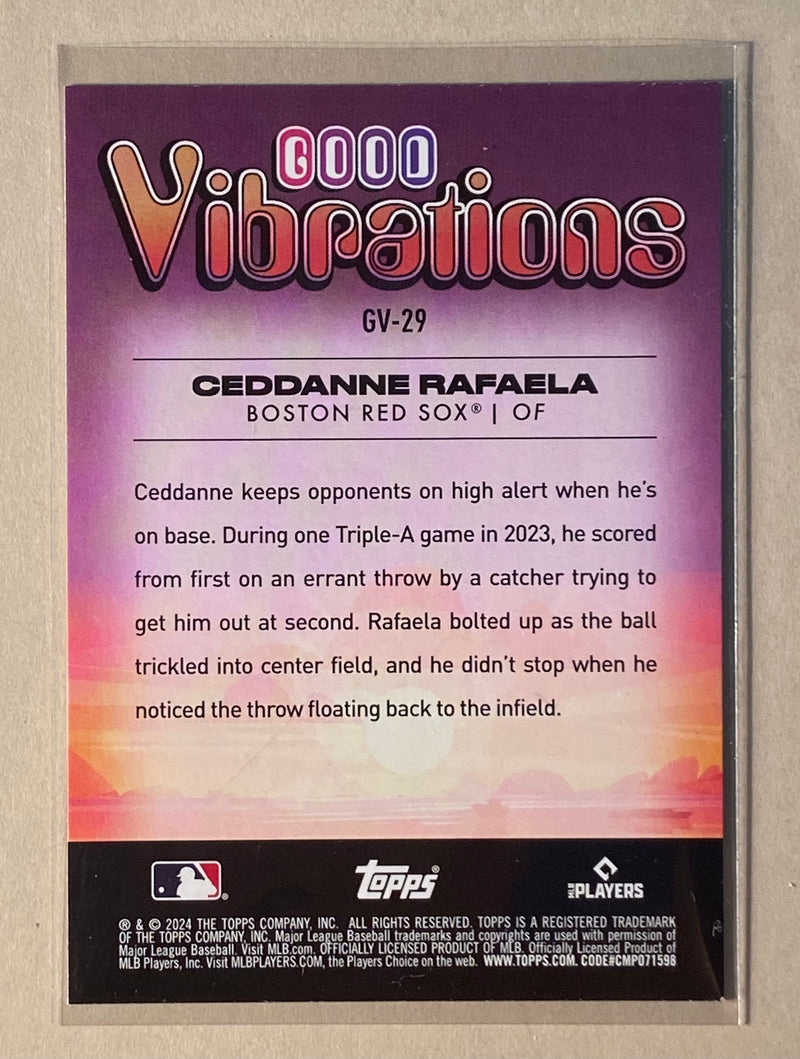 2024 Topps GV-29 Ceddanne Rafaela - Baseball - RC