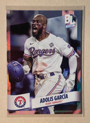 2024 Topps 237 Adolis Garcia - Baseball - Rainbow Foil - Big League