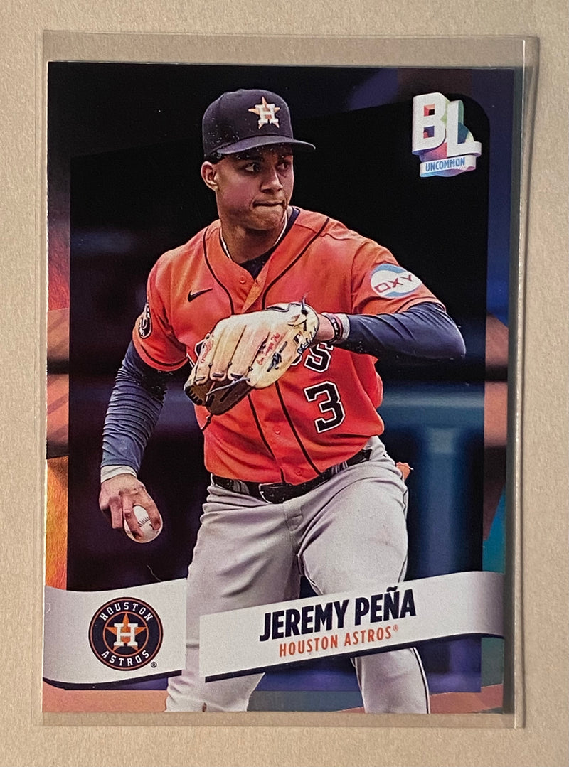 2024 Topps 202 Jeremy Pena - Baseball - Rainbow Foil - Big League