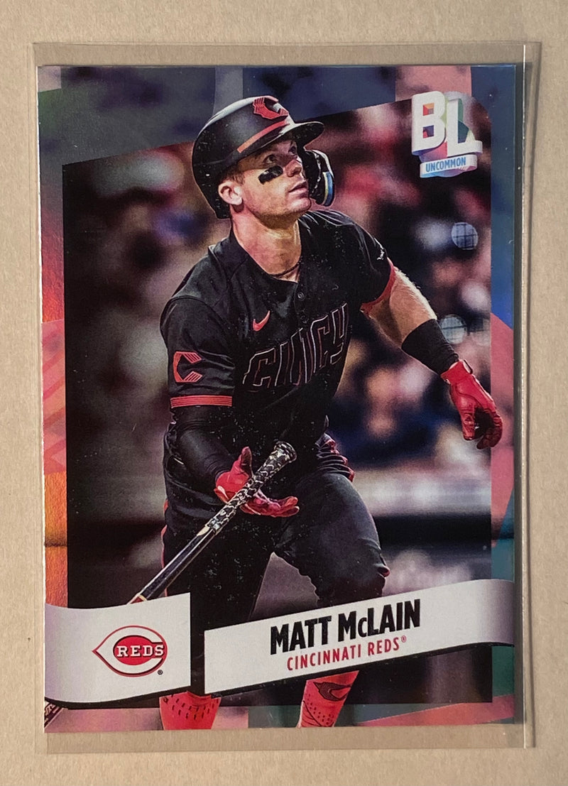 2024 Topps 239 Matt McLain - Baseball - Rainbow Foil - Big League