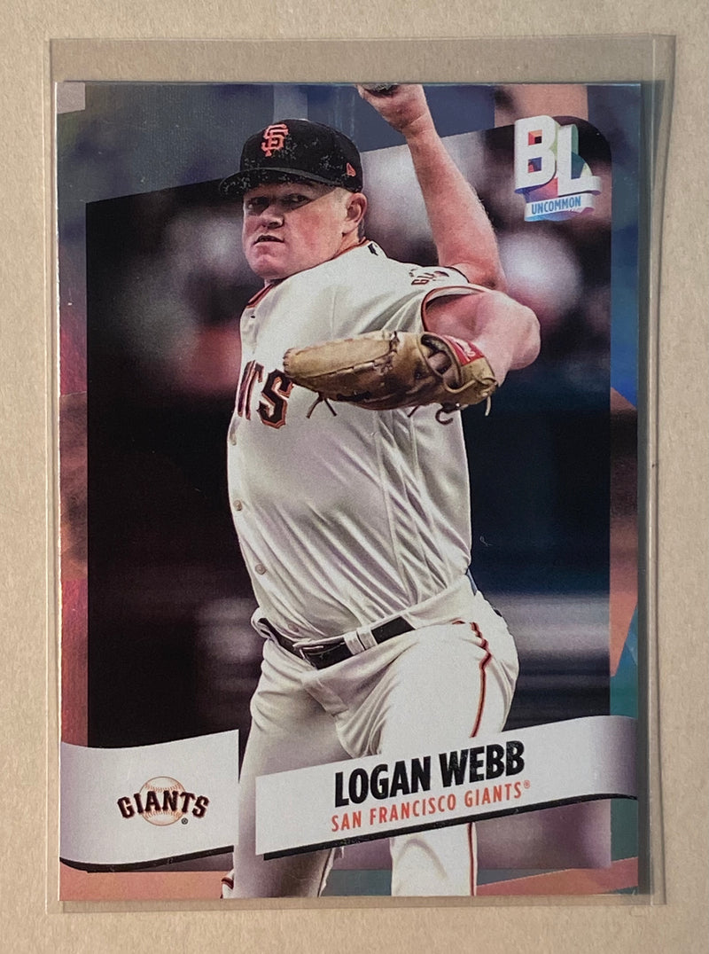 2024 Topps 201 Logan Webb - Baseball - Rainbow Foil - Big League