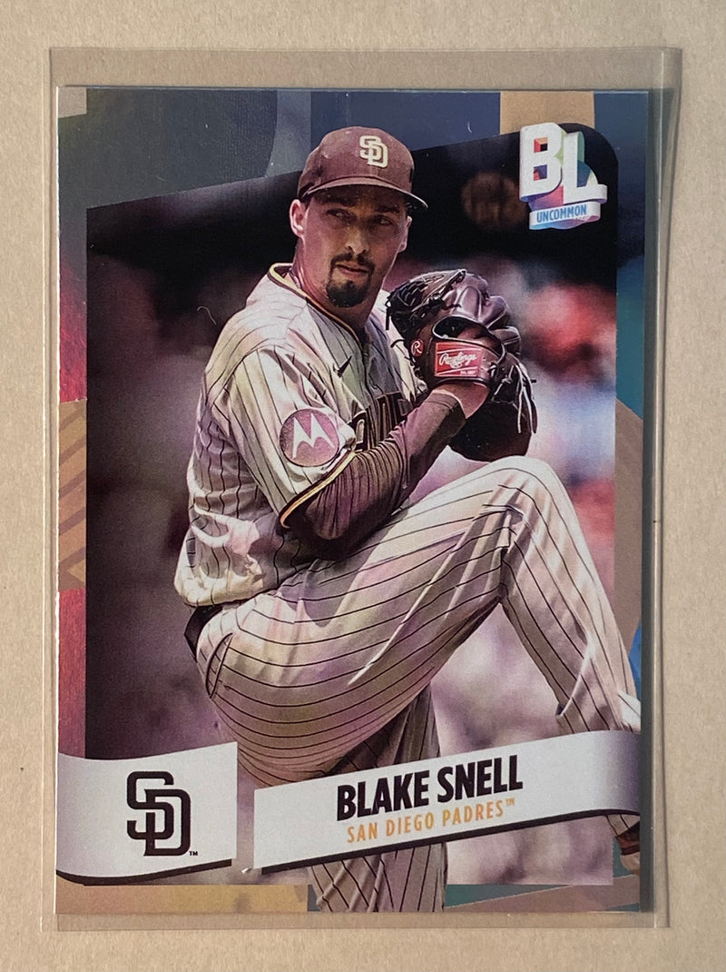 2024 Topps 219 Blake Snell - Baseball - Rainbow Foil - Big League