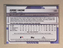 2024 Topps 136 Dominic Canzone - Baseball - Big League - RC
