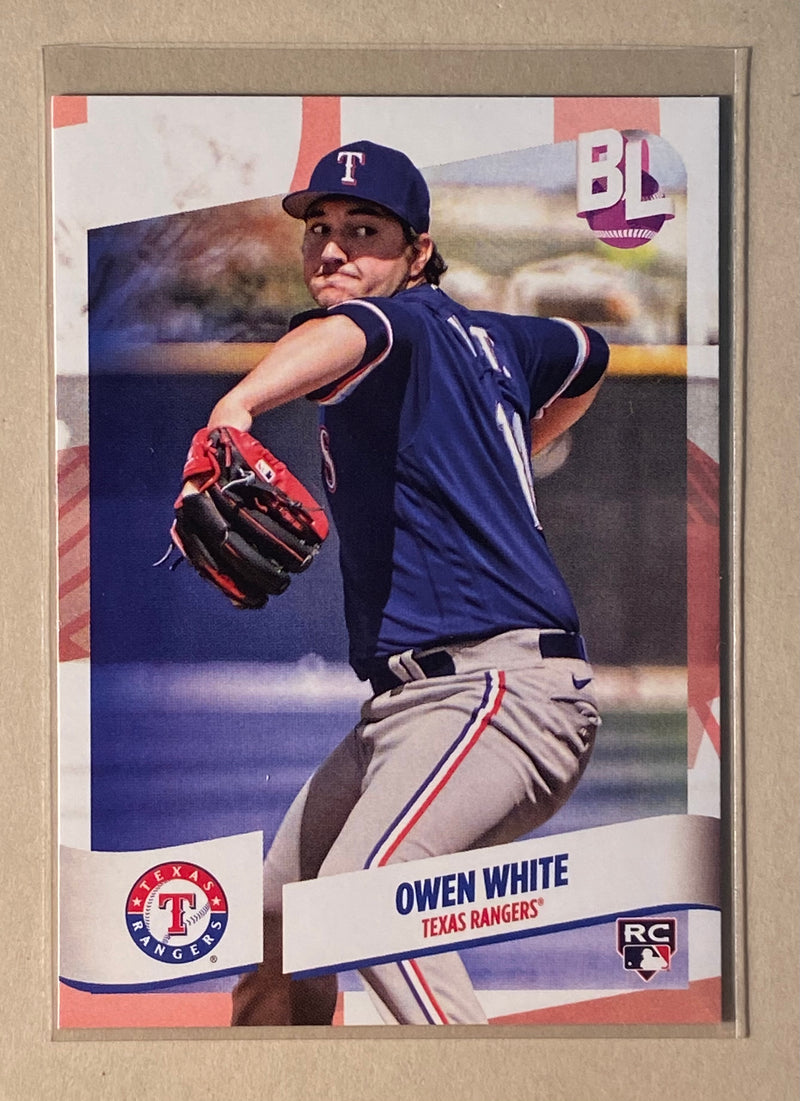 2024 Topps 182 Owen White - Baseball - Big League - RC