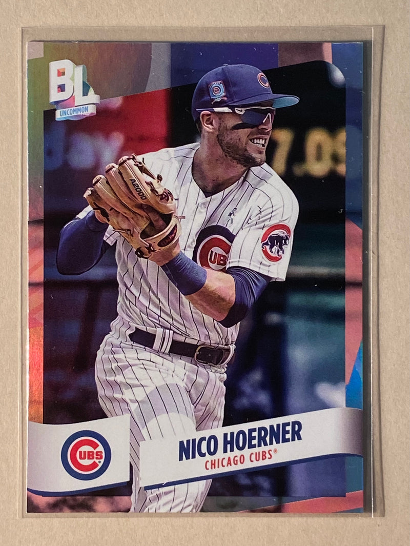 2024 Topps 212 Nico Hoerner - Baseball - BL - Uncommon - Rainbow Foil