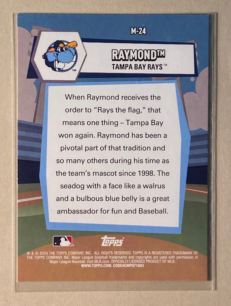 2024 Topps M-24 Raymod - Baseball - Big League - Mascots