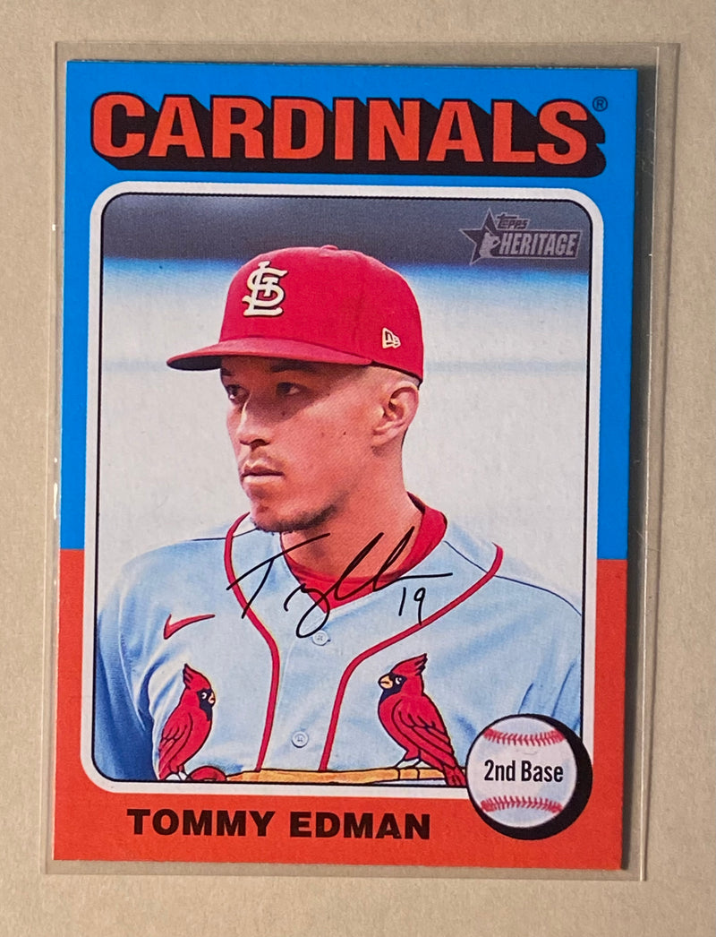 2024 Topps 436 Tommy Edman - Baseball - Heritage