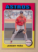 2024 Topps 305 Jeremy Pena - Baseball - Heritage