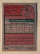 2024 Topps 22 Jonah Heim - Baseball - Heritage - All Star