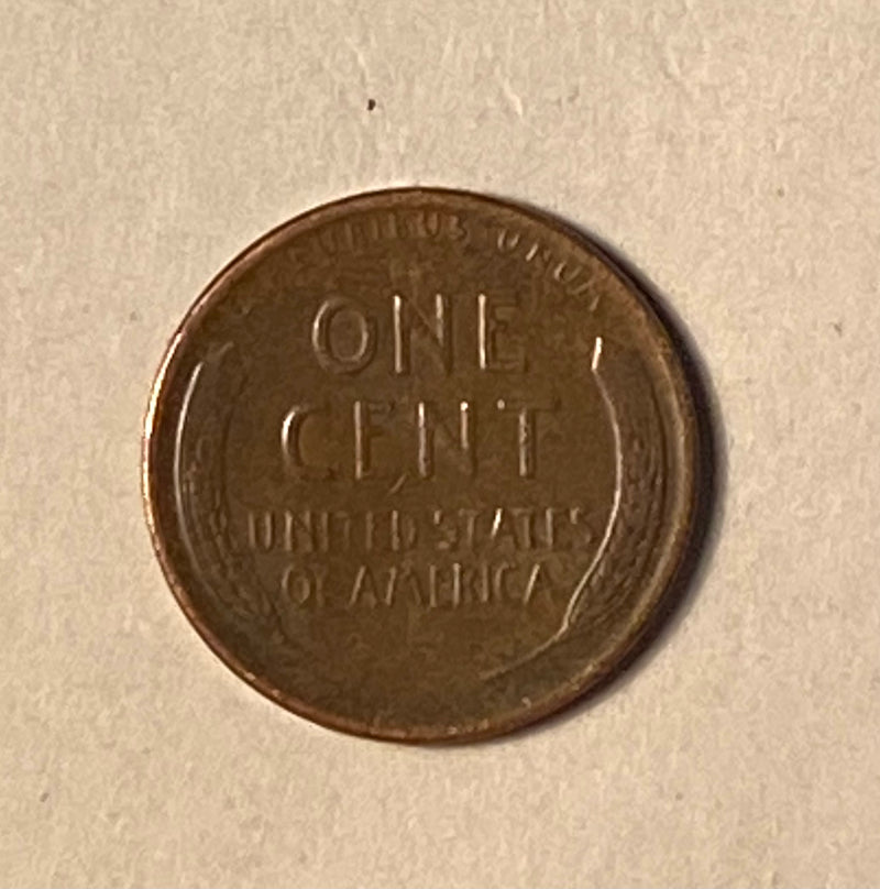 1956D Lincoln Wheat Penny