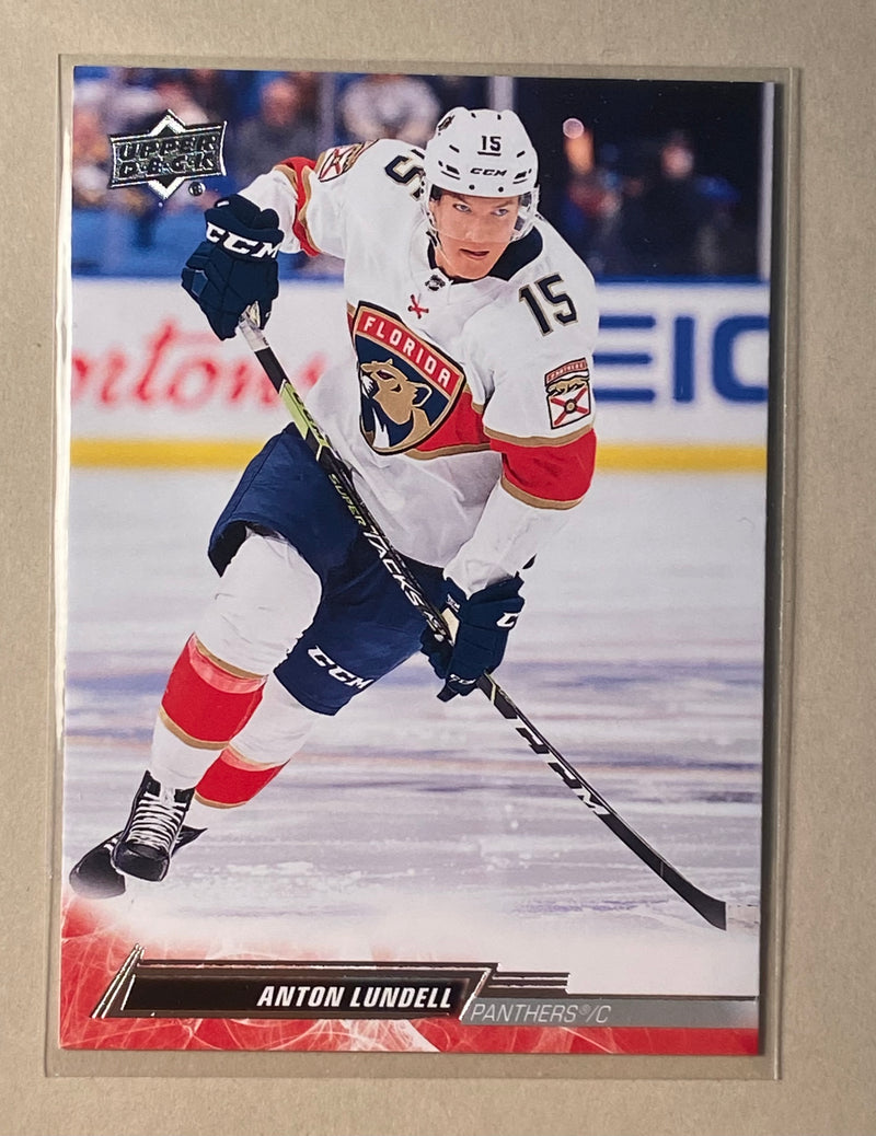 2022-23 Upper Deck 76 Anton Lundell - Hockey