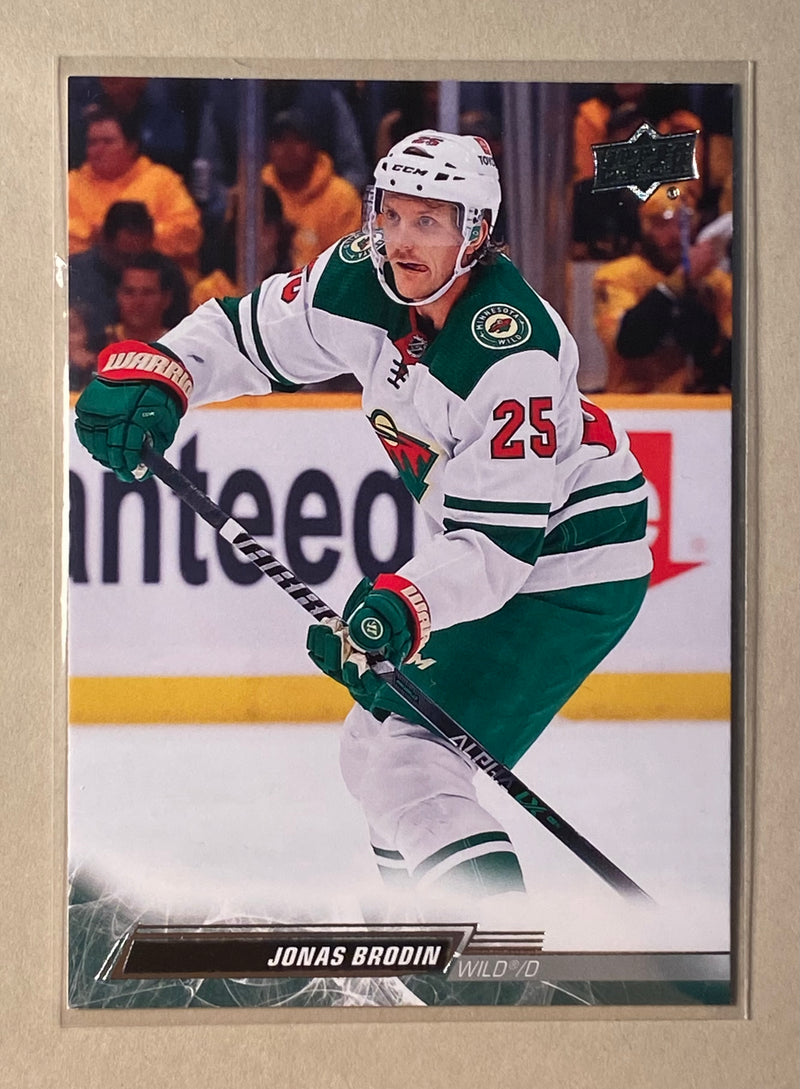 2022-23 Upper Deck 87 Jonas Brodin - Hockey