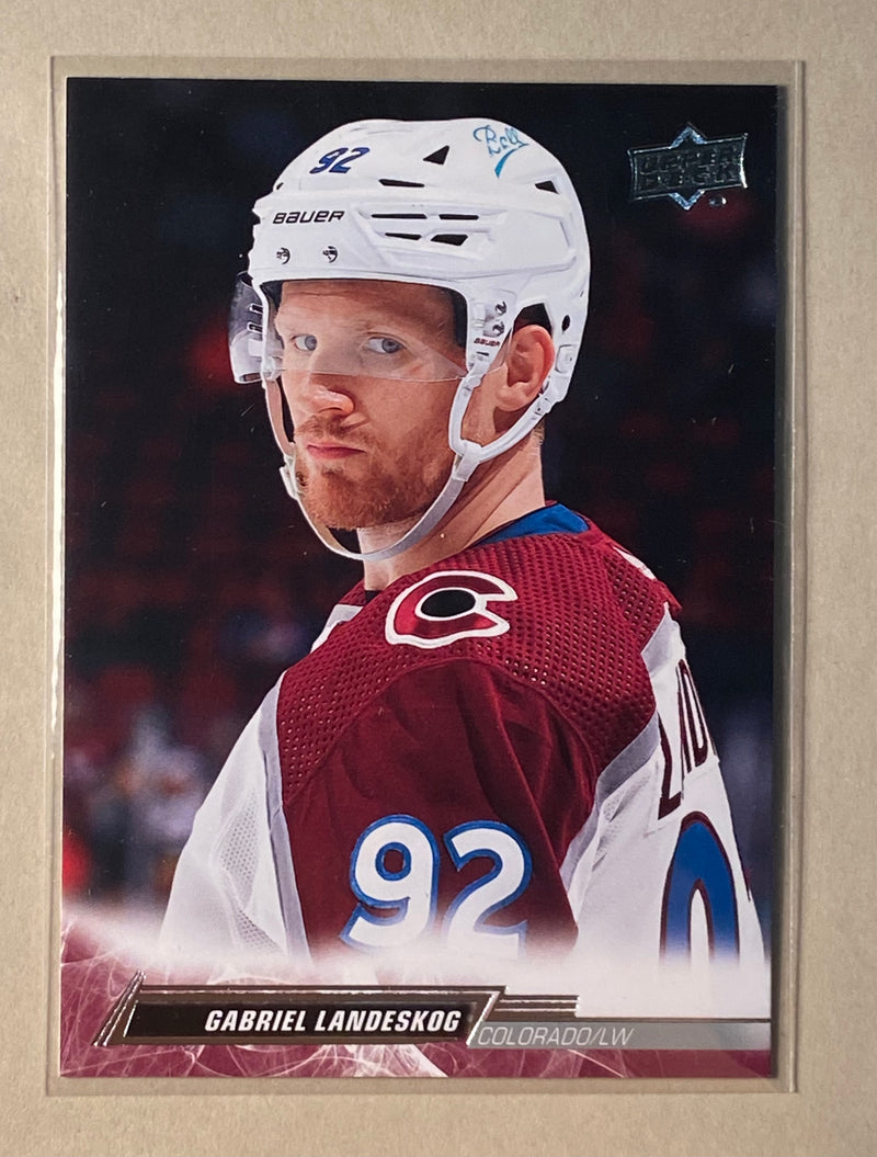 2022-23 Upper Deck 48 Gabriel Landeskog - Hockey