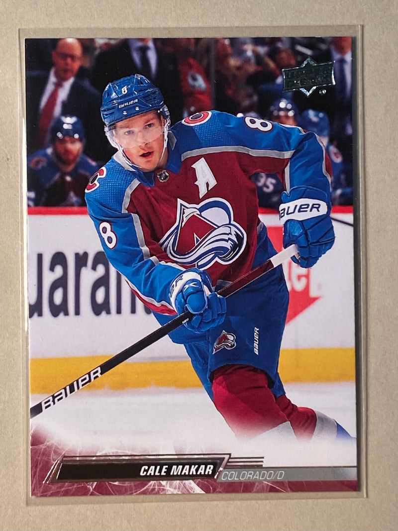 2022-23 Upper Deck 49 Cale Makar - Hockey