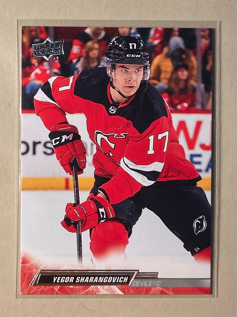 2022-23 Upper Deck 112 Yegor Sharangovich - Hockey