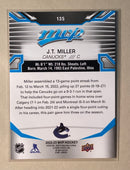 2022-23 Upper Deck 135 J.T. Miller - Hockey - MVP