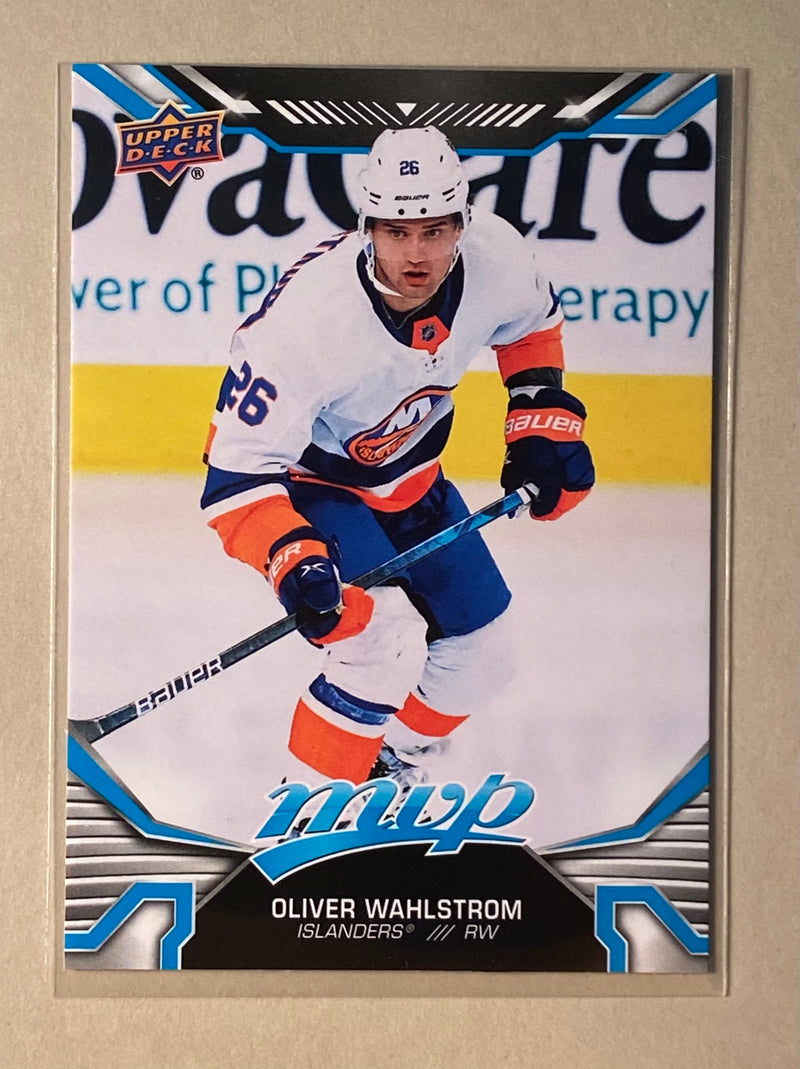 2022-23 Upper Deck 142 Oliver Wahlstrom - Hockey - MVP