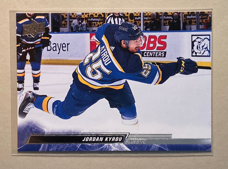 2022-23 Upper Deck 159 Jordan Kyrou - Hockey