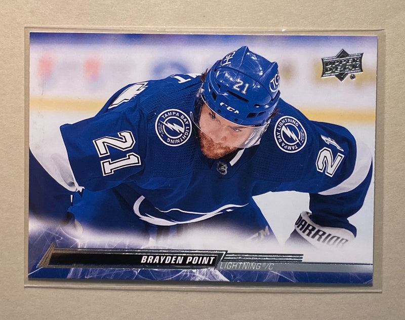 2022-23 Upper Deck 166 Brayden Point - Hockey