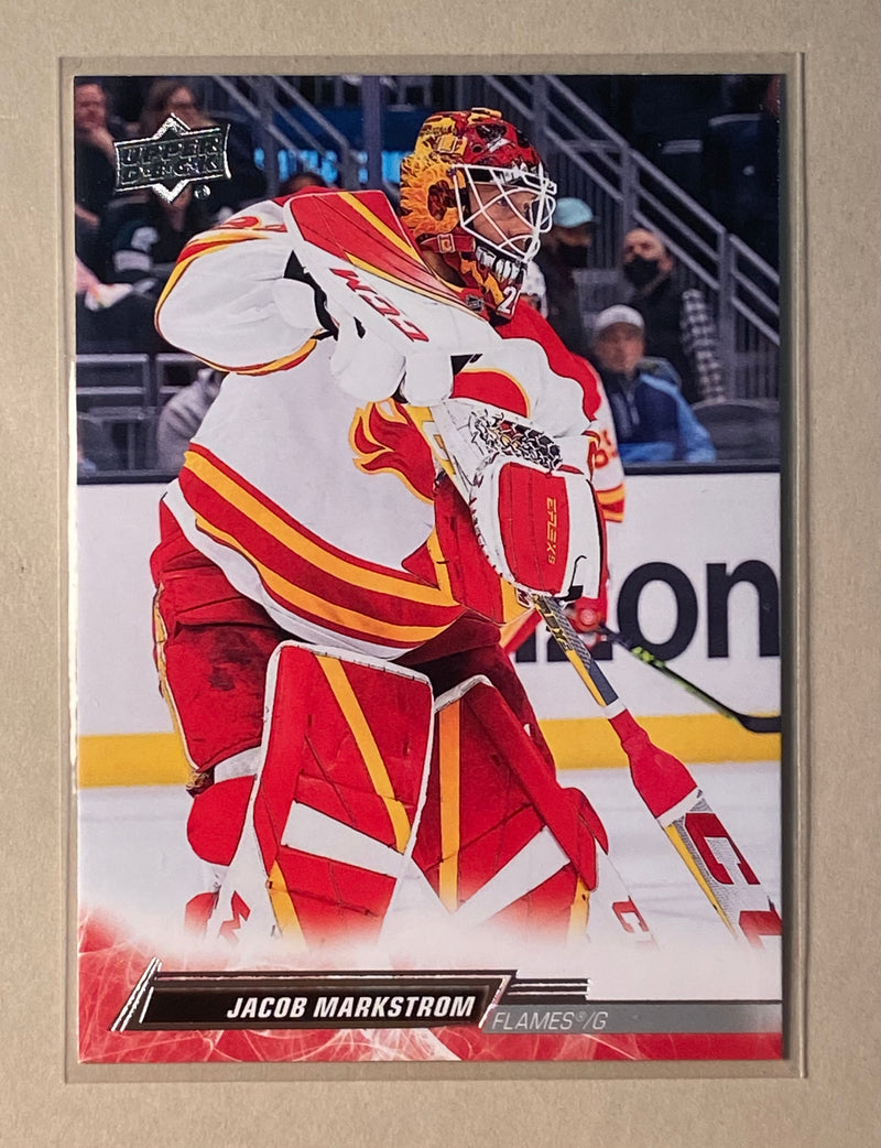 2022-23 Upper Deck 30 Jacob Markstrom - Hockey