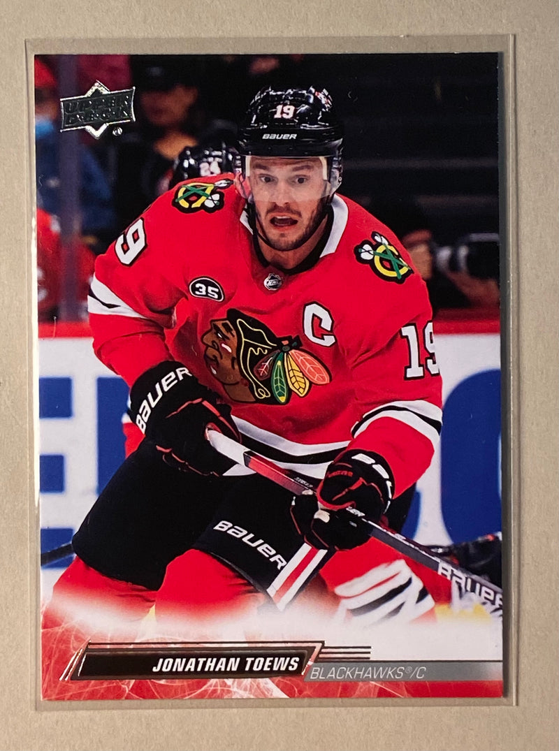 2022-23 Upper Deck 43 Jonathan Toews - Hockey