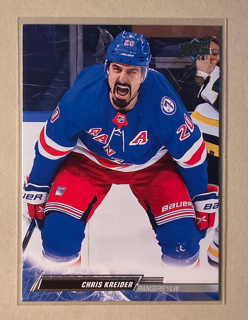 2022-23 Upper Deck 120 Chris Kreider - Hockey