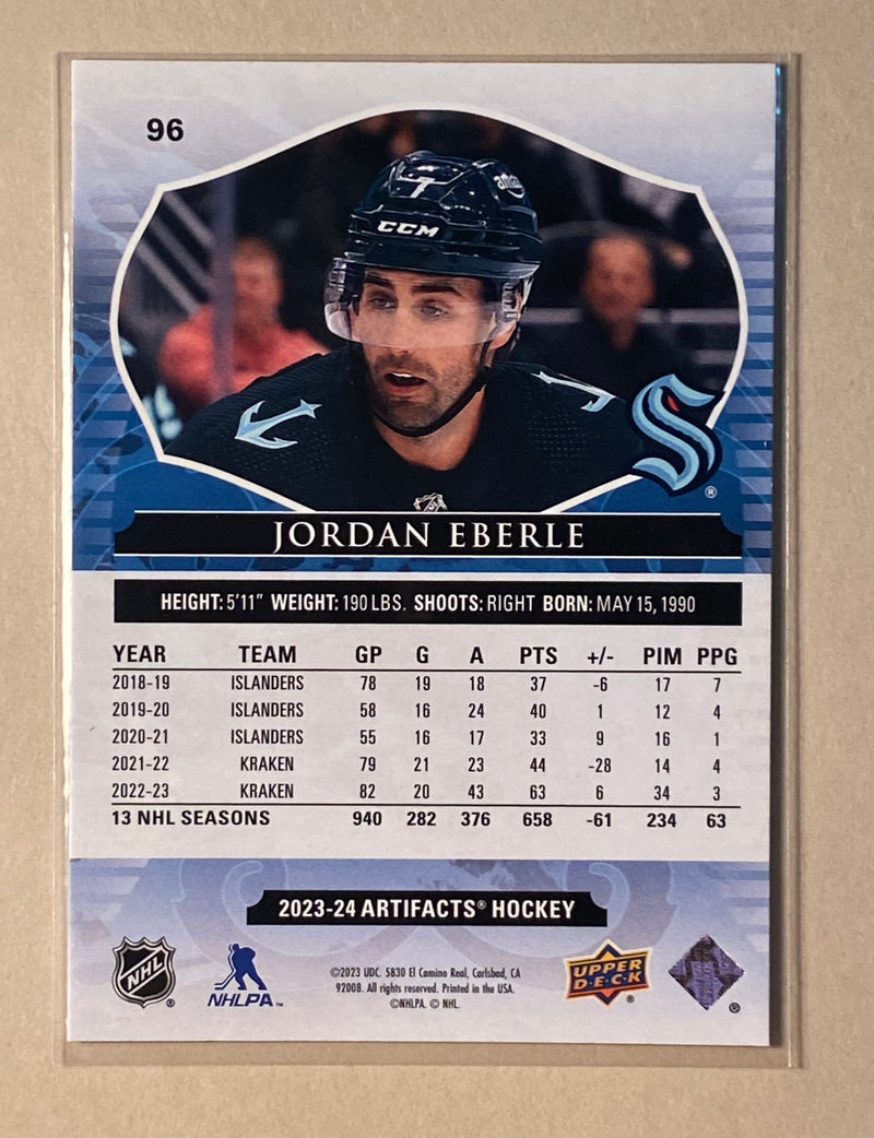 2023-24 Upper Deck 96 Jordan Eberle - Hockey - Artifacts