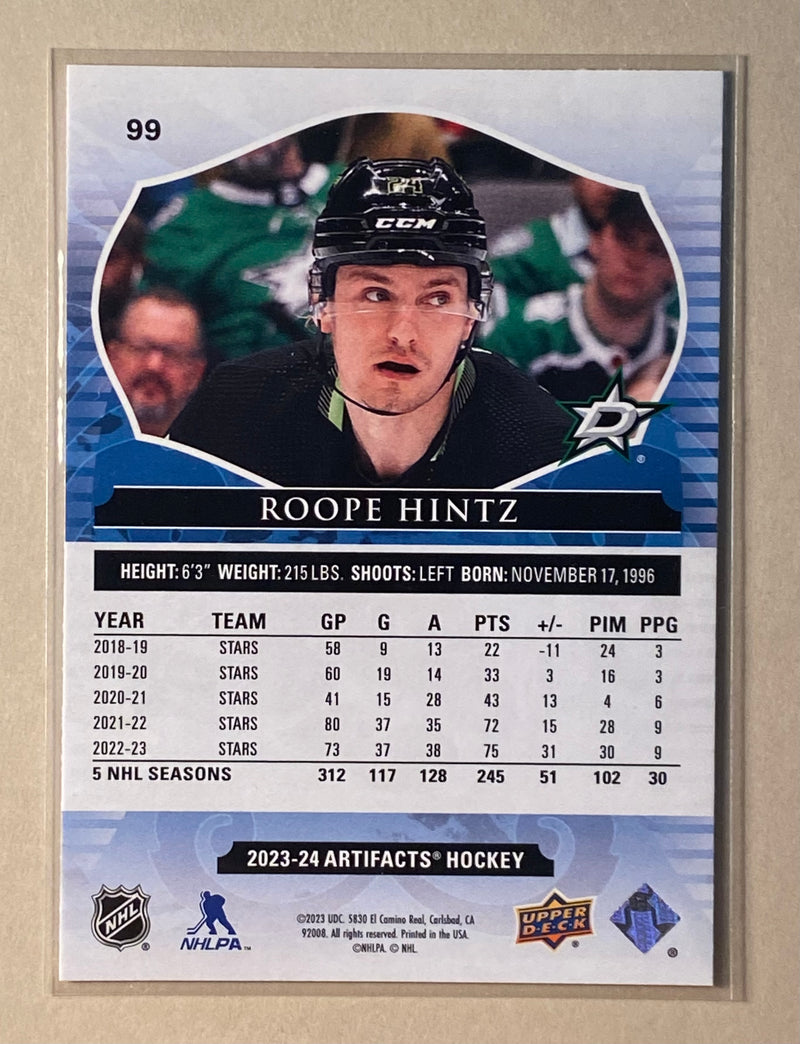 2023-24 Upper Deck 99 Roope Hintz - Hockey - Artifacts