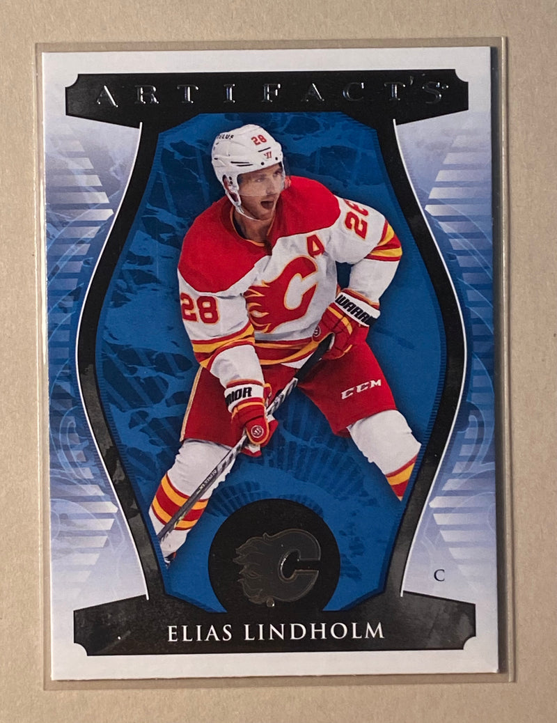 2023-24 Upper Deck 89 Elias Lindholm - Hockey - Artifacts