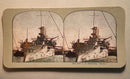 Stereoscope Card - The New U. S. Battleship "Maine" - used
