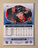 2023-24 Upper Deck 28 Drake Batherson - Hockey - Artifacts