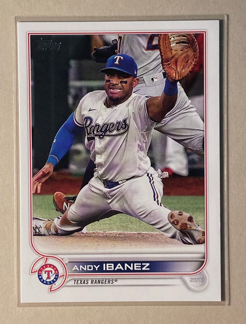 2022 Topps 383 Andy Ibanez - Baseball