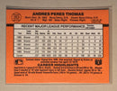 1990 Donruss 263 Andres Thomas - Baseball