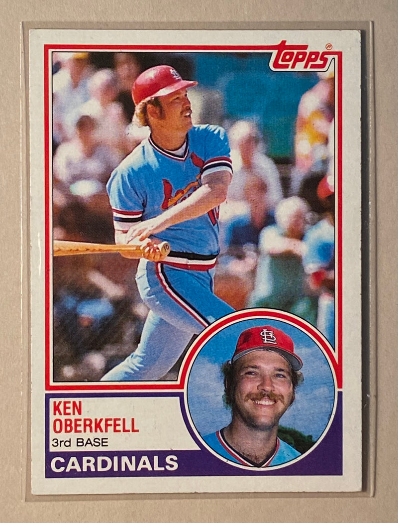 1983 Topps 206 Ken Oberkfell - Baseball