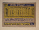 1987 Topps 204 Sammy Stewart - Baseball