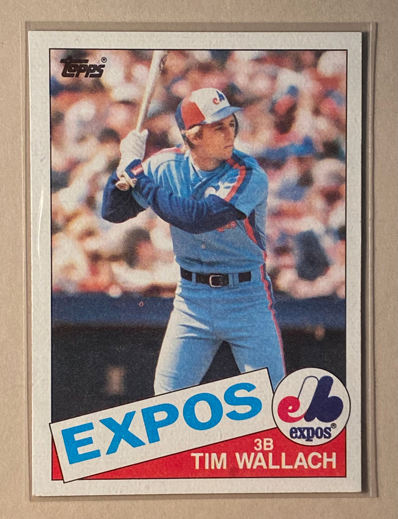 1985 Topps 473 Tim Wallach - Baseball