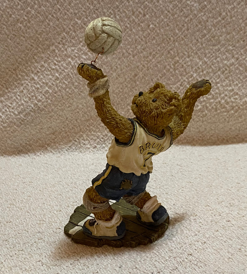 Boyds Bear Volleyball Figurine