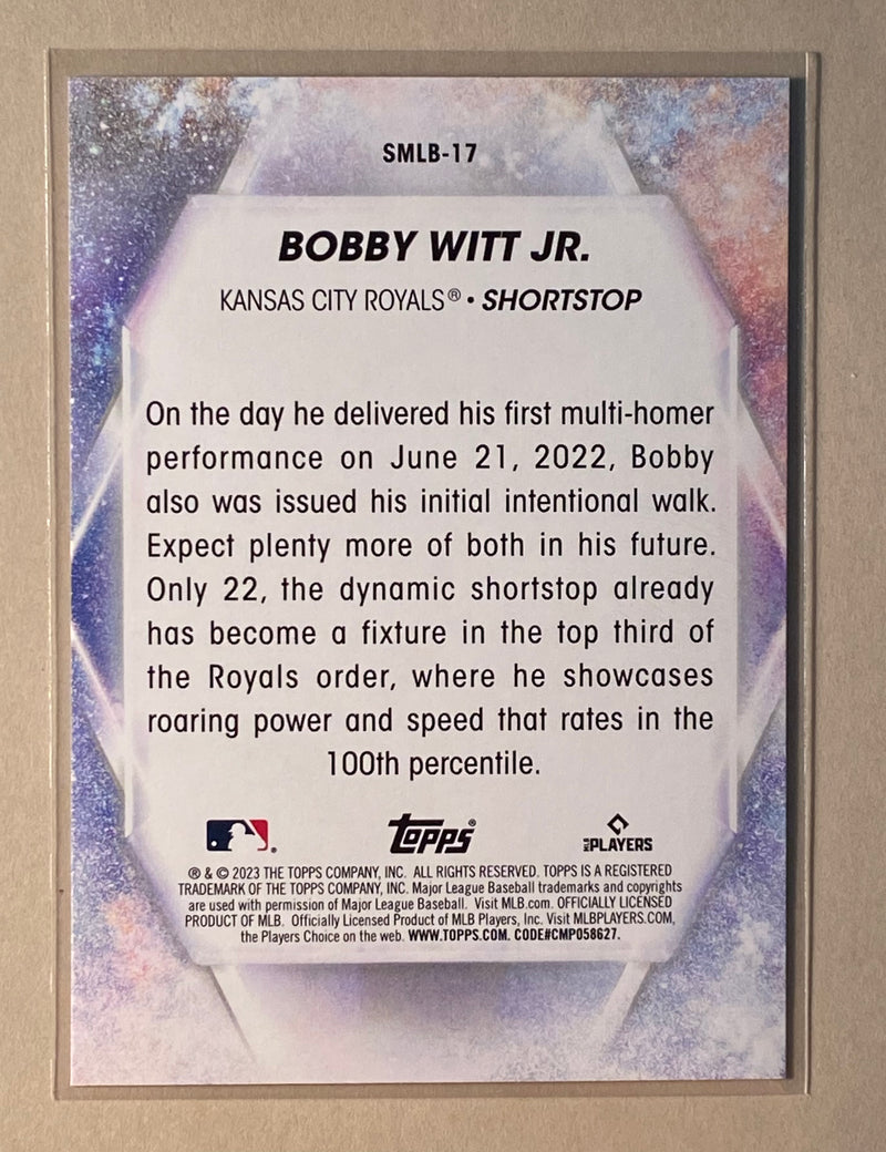 2023 Topps SMLB-17 Bobby Witt JR. - Baseball - Stars of MLB