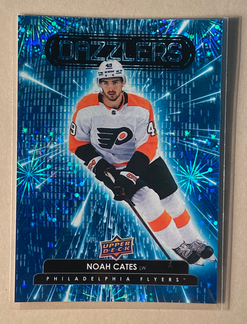 2022-23 Upper Deck DZ99 Noah Cates - Hockey - Blue Dazzlers