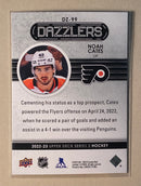 2022-23 Upper Deck DZ99 Noah Cates - Hockey - Blue Dazzlers