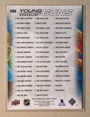 2022-23 Upper Deck 500 Juraj St. Afkovsky - Shane Wright - Young Guns