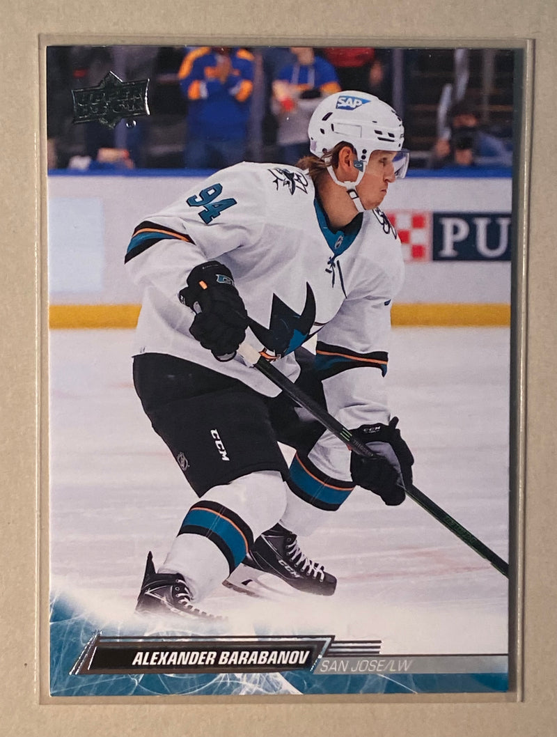 2022-23 Upper Deck 398 Alexander Barabanov - Hockey - Series 2