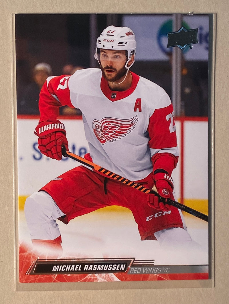 2022-23 Upper Deck 317 Michael Rasmussen - Hockey - Series 2