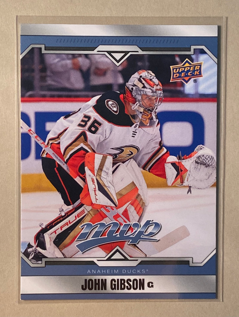 2024-25 Upper Deck 191 John Gibson - Hockey - MVP