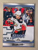 2024-25 Upper Deck 91 Leo Carlsson - Hockey - MVP