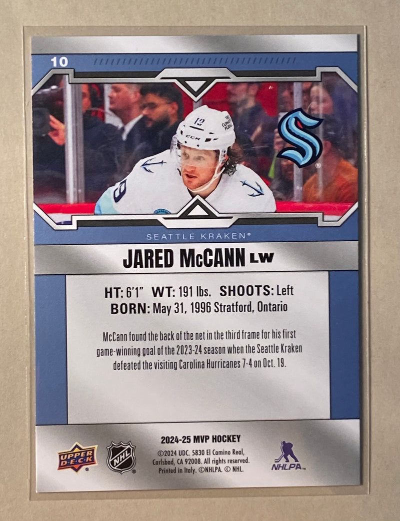 2024-25 Upper Deck 10 Jared McCann - Hockey - MVP