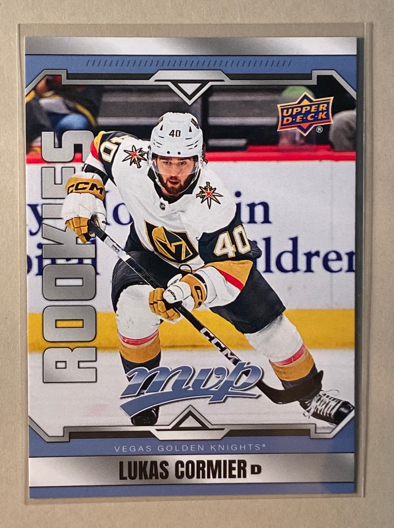 2024-25 Upper Deck 238 Lukas Cormier - Hockey - MVP - Rookies