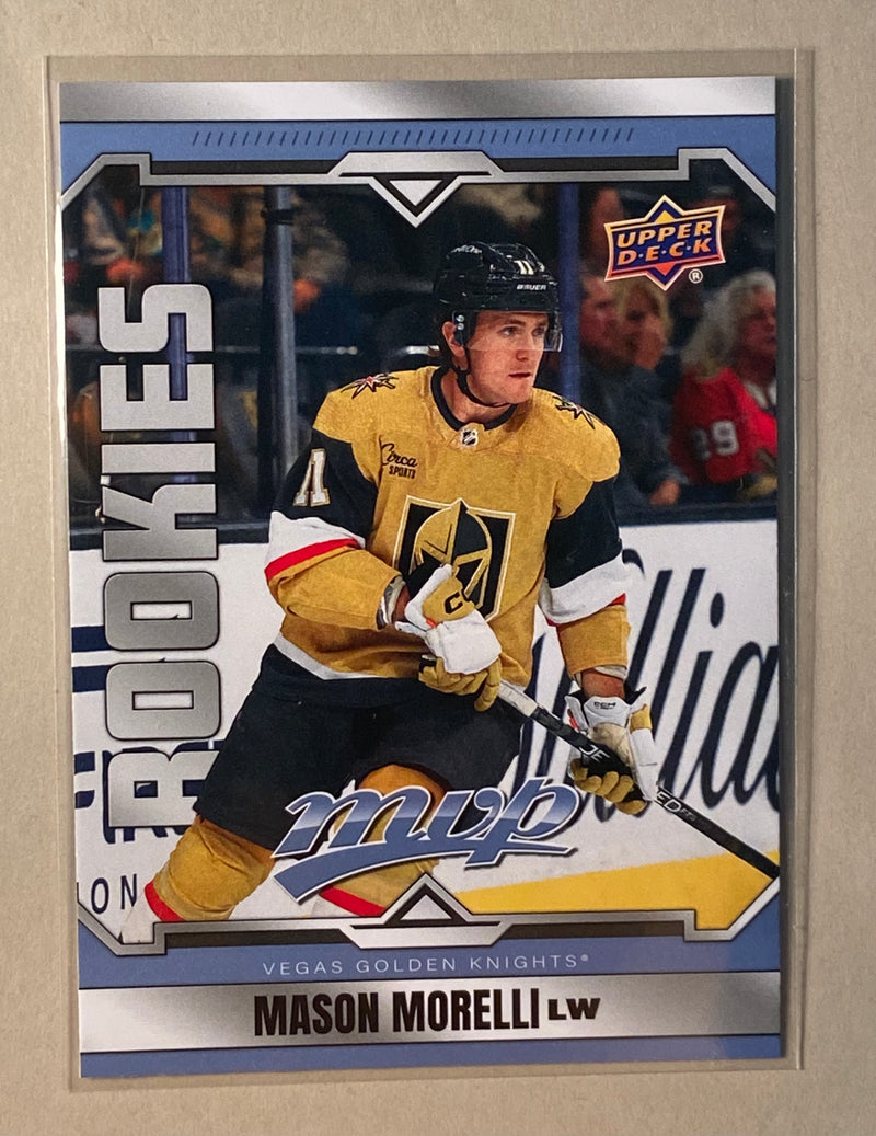 2024-25 Upper Deck 228 Mason Morelli - Hockey - MVP - Rookies